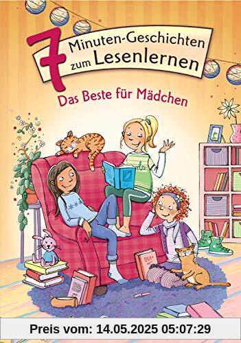 Leselöwen - Das Original - 7-Minuten-Geschichten zum Lesenlernen - Das Beste für Mädchen: Erstlesebuch Kinder ab 6 Jahre