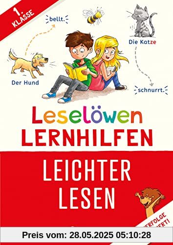 Leselöwen Lernhilfen - Leichter lesen - 1. Klasse: Erfolgreich lesen üben in der 1. Klasse - die Leselöwen jetzt auch als Lernhilfe! Leselöwen Lernhilfen - Leichter lesen - 1. Klasse: Erfolgreich lesen üben in der 1. Klasse - die Leselöwen jetzt auch als Lernhilfe!