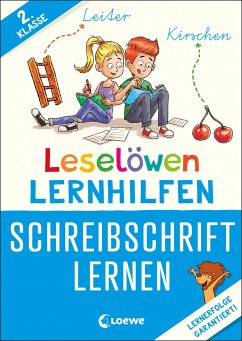 Leselöwen Lernhilfen - Schreibschrift lernen - 2. Klasse von Loewe / Loewe Verlag