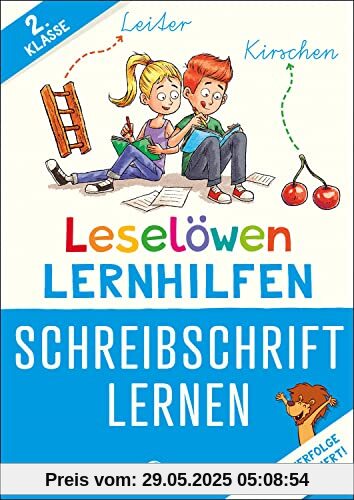Leselöwen Lernhilfen - Schreibschrift lernen - 2. Klasse: Erfolgreich Schreibschrift lernen in der 2. Klasse - die Leselöwen jetzt auch als Lernhilfe!