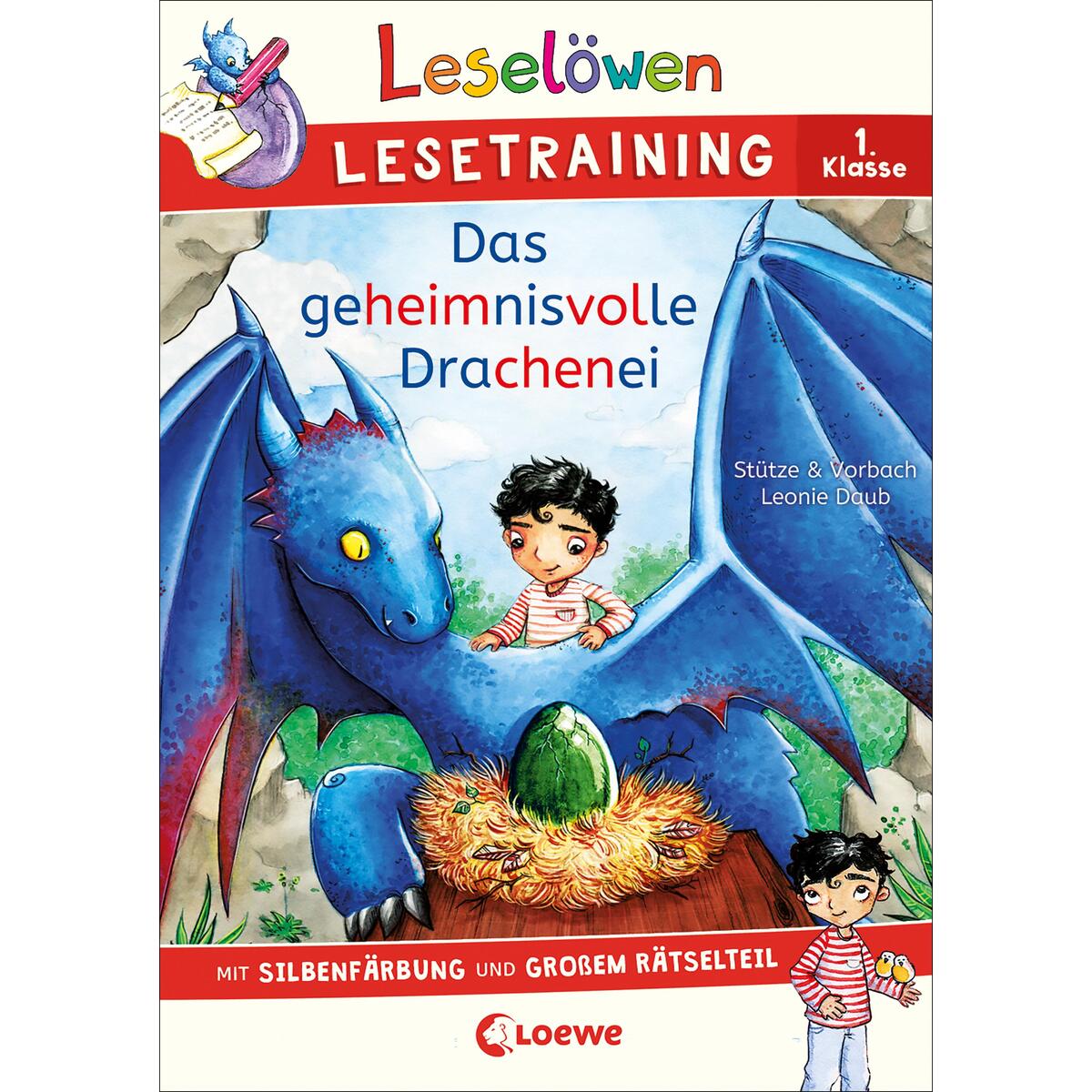 Leselöwen Lesetraining 1. Klasse - Das geheimnisvolle Drachenei von Loewe Verlag GmbH