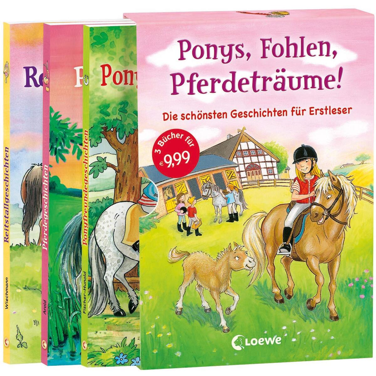 Leselöwen - Ponys, Fohlen, Pferdeträume! von Loewe Verlag GmbH