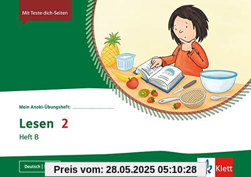 Lesen 2. Heft B: Übungsheft Klasse 2 (Mein Anoki-Übungsheft)