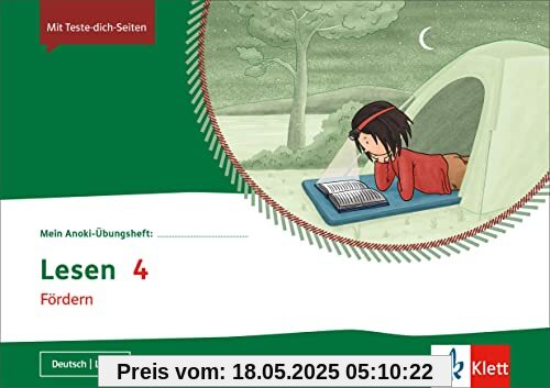 Lesen 4. Fördern: Übungsheft Klasse 4 (Mein Anoki-Übungsheft)