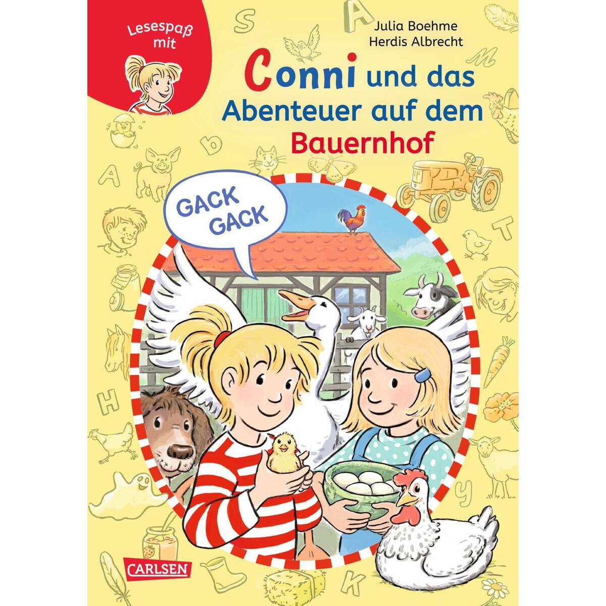 Lesen lernen mit Conni: Conni und das Abenteuer auf dem Bauernhof Lesen lernen mit Conni: Conni und das Abenteuer auf dem Bauernhof von Carlsen Verlag GmbH