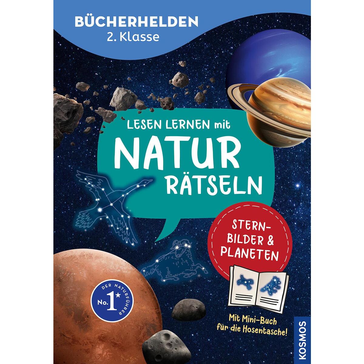 Lesen lernen mit Naturrätseln, Bücherhelden 2. Klasse, Sternbilder & Planeten von Franckh-Kosmos