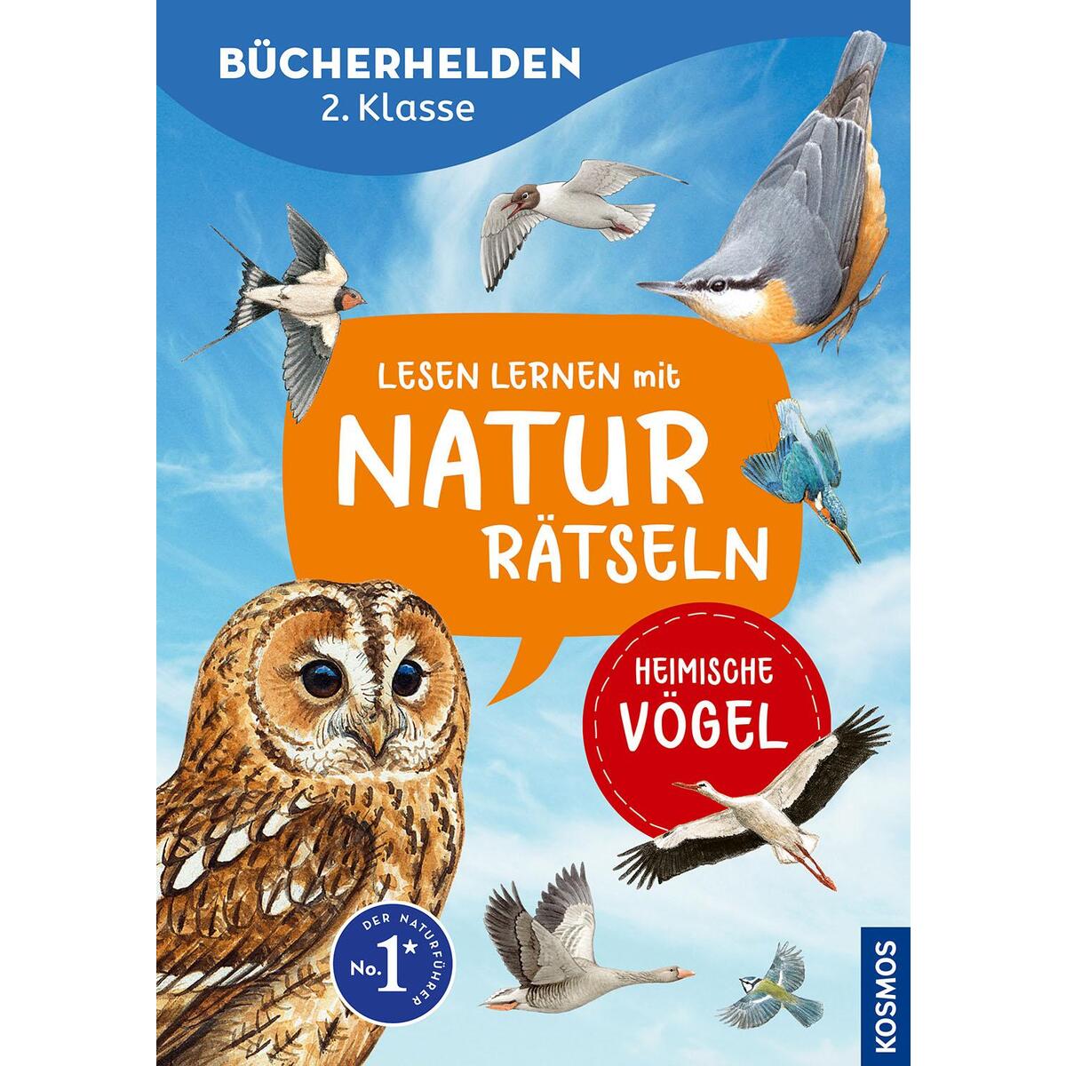 Lesen lernen mit Naturrätseln, Bücherhelden 2. Klasse, heimische Vögel Lesen lernen mit Naturrätseln, Bücherhelden 2. Klasse, heimische Vögel von Franckh-Kosmos