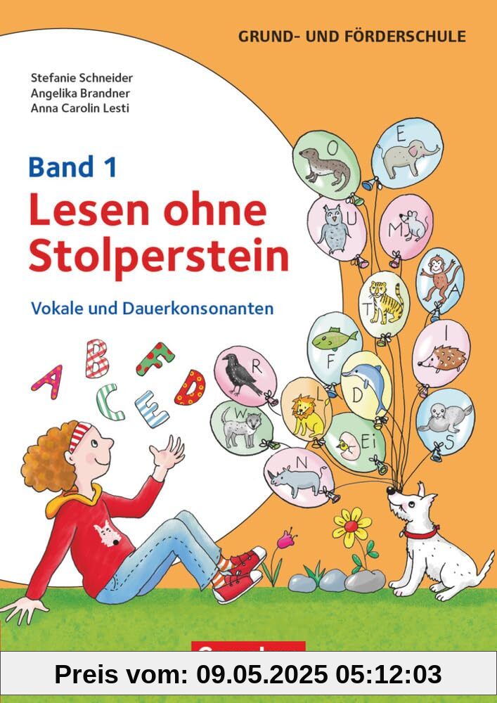 Lesen ohne Stolperstein - Band 1: Vokale und Dauerkonsonanten - Arbeitsheft/Fördermaterial