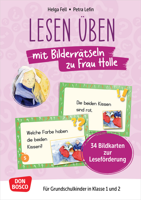 Lesen üben mit Bilderrätseln zu Frau Holle. 34 Bildkarten zur Leseförderung Lesen üben mit Bilderrätseln zu Frau Holle. 34 Bildkarten zur Leseförderung von Don Bosco Medien