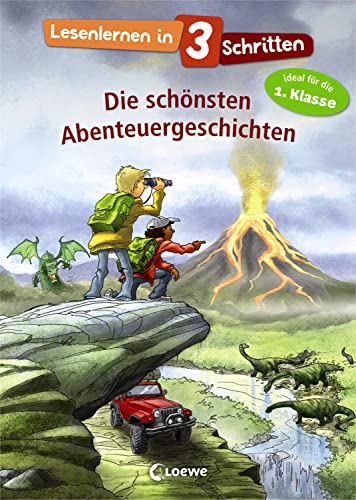 Lesenlernen in 3 Schritten - Die schönsten Abenteuergeschichten: Kinderbuch mit großer Fibelschrift zum ersten Selberlesen für Kinder ab 5 Jahre - Ideal für die 1. Klasse Lesenlernen in 3 Schritten - Die schönsten Abenteuergeschichten: Kinderbuch mit großer Fibelschrift zum ersten Selberlesen für Kinder ab 5 Jahre - Ideal für die 1. Klasse