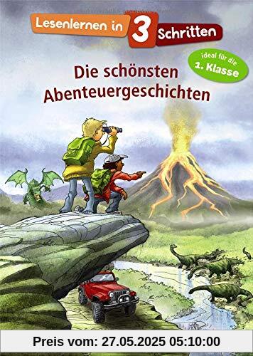 Lesenlernen in 3 Schritten - Die schönsten Abenteuergeschichten: Kinderbuch mit großer Fibelschrift zum ersten Selberlesen für Kinder ab 5 Jahre - Ideal für die 1. Klasse Lesenlernen in 3 Schritten - Die schönsten Abenteuergeschichten: Kinderbuch mit großer Fibelschrift zum ersten Selberlesen für Kinder ab 5 Jahre - Ideal für die 1. Klasse