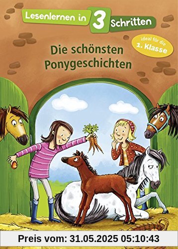 Lesenlernen in 3 Schritten - Die schönsten Ponygeschichten