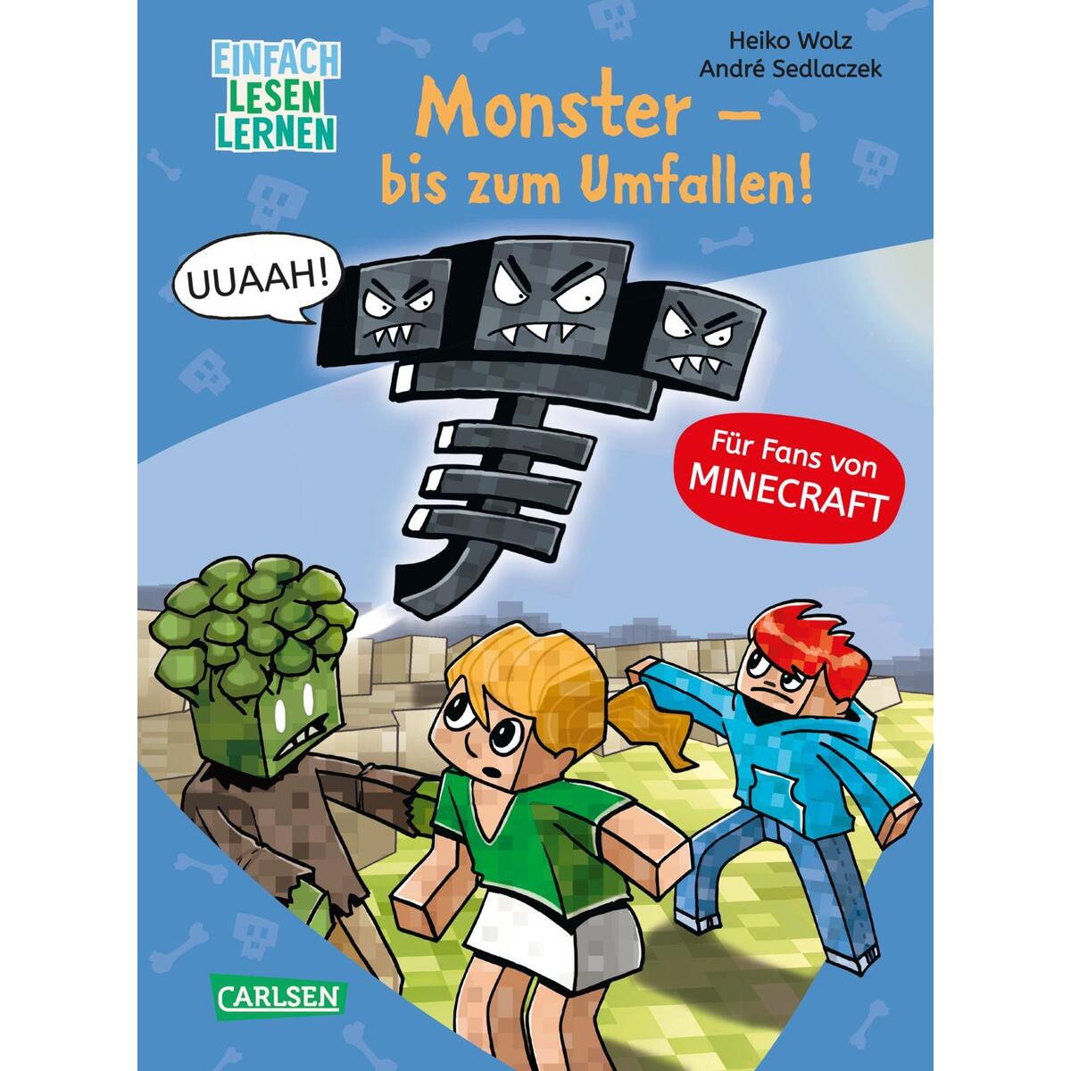 Lesenlernen mit Spaß - Minecraft 2: Monster - bis zum Umfallen! von Carlsen Verlag GmbH