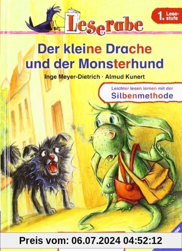Leserabe 1. Lesestufe. Der kleine Drache und der Monsterhund