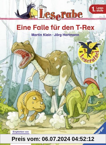 Leserabe - 1. Lesestufe: Eine Falle für den T-Rex