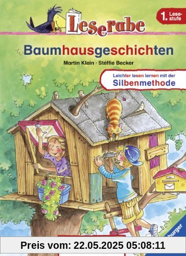 Leserabe 15. Lesestufe 1. Baumhausgeschichten