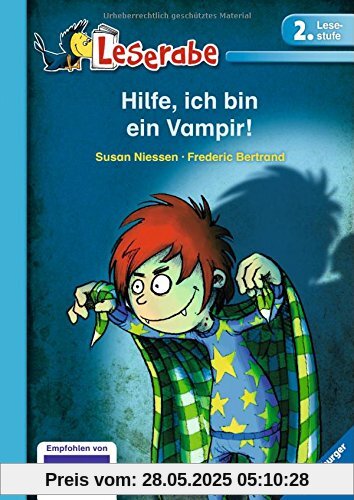 Leserabe - 2. Lesestufe: Hilfe, ich bin ein Vampir! Leserabe - 2. Lesestufe: Hilfe, ich bin ein Vampir!