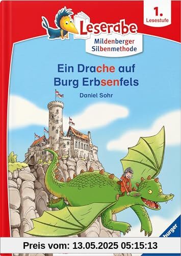 Leserabe – Ein Drache auf Burg Erbsenfels: Lesestufe 1