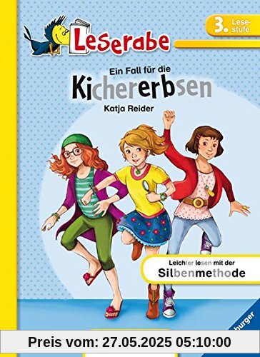 Leserabe -  Ein Fall für die Kichererbsen: Lesestufe 3 - Leichter Lesen mit der Silbenmethode (Leserabe - 3. Lesestufe)