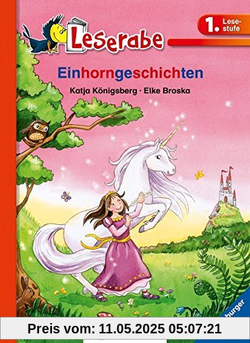 Leserabe – Einhorngeschichten: Band 34, Lesestufe 1