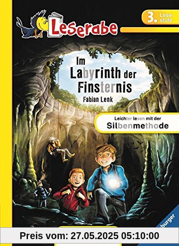 Leserabe -  Im Labyrinth der Finsternis: Lesestufe 3 - Leichter Lesen mit der Silbenmethode (Leserabe - 3. Lesestufe)
