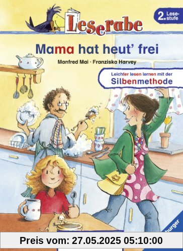 Leserabe - Mama hat heut' frei: Band 20, Lesestufe 2