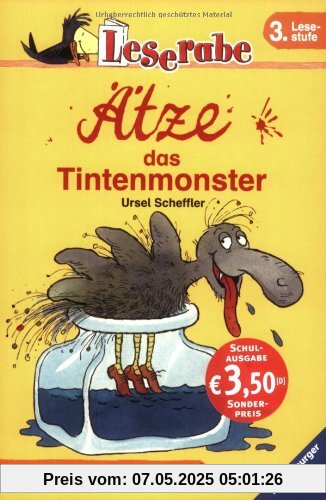 Leserabe - Schulausgabe in Broschur: Ätze, das Tintenmonster