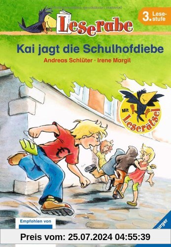 Leserabe - Schulausgabe in Broschur: Kai jagt die Schulhofdiebe