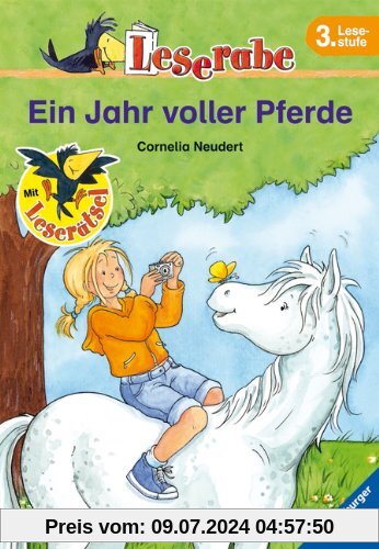 Leserabe - Schulausgabe in Broschur: Leserabe: Ein Jahr voller Pferde