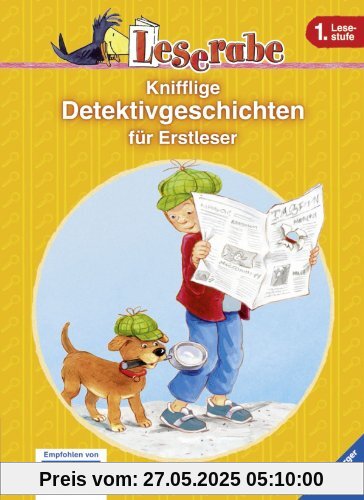 Leserabe - Sonderausgaben: Knifflige Detektivgeschichten für Erstleser: 1. Lesestufe