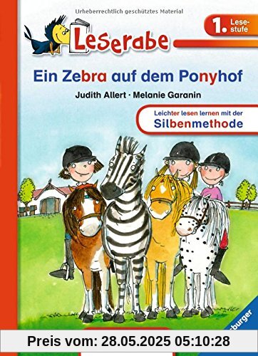 Leserabe mit Mildenberger Silbenmethode: Ein Zebra auf dem Ponyhof