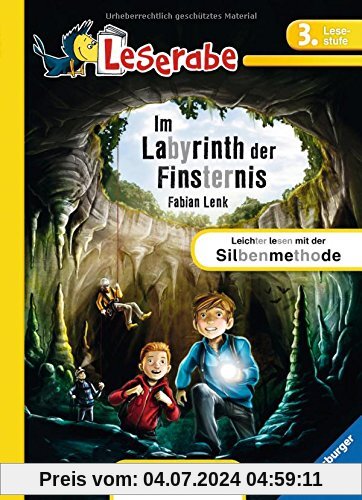 Leserabe mit Mildenberger Silbenmethode: Im Labyrinth der Finsternis