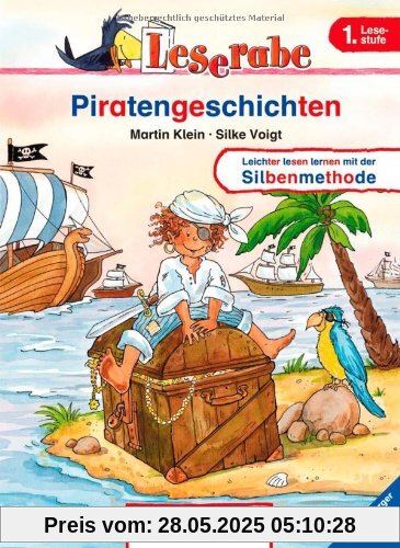Leserabe mit Mildenberger Silbenmethode: Piratengeschichten Leserabe mit Mildenberger Silbenmethode: Piratengeschichten