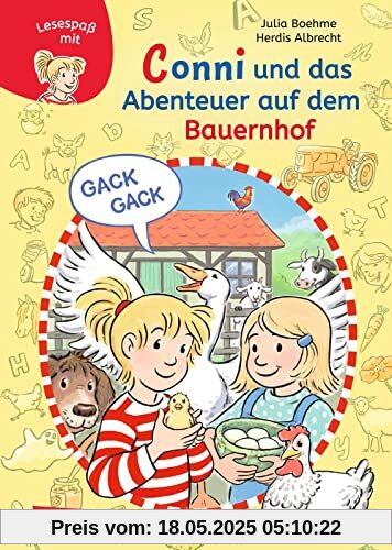 Lesespaß mit Conni: Conni und das Abenteuer auf dem Bauernhof: Erste Conni-Geschichten zum Lesenlernen