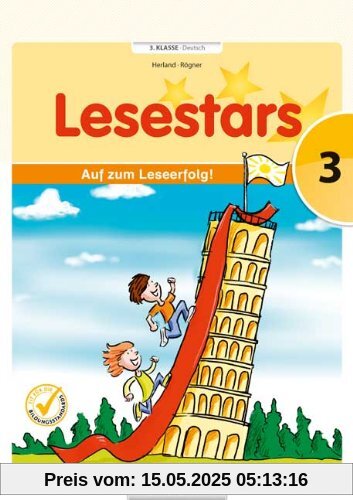 Lesestars: Lesestufe 3 - Übungsbuch mit Lösungen