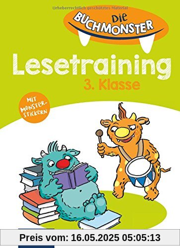 Lesetraining 3. Klasse (Die Buchmonster)