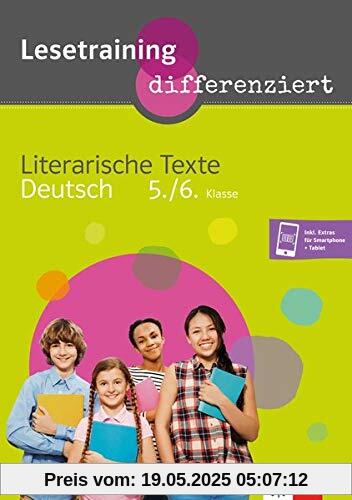 Lesetraining differenziert - Literarische Texte Deutsch 5./6. Klasse: Buch + Online