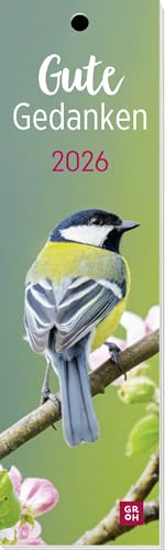 Lesezeichenkalender 2026: Gute Gedanken: Monatskalender mit positiven Lebensbotschaften und atmosphärischen Fotos, auch als Lesezeichen oder Geschenkanhänger nutzbar Lesezeichenkalender 2026: Gute Gedanken: Monatskalender mit positiven Lebensbotschaften und atmosphärischen Fotos, auch als Lesezeichen oder Geschenkanhänger nutzbar von Groh