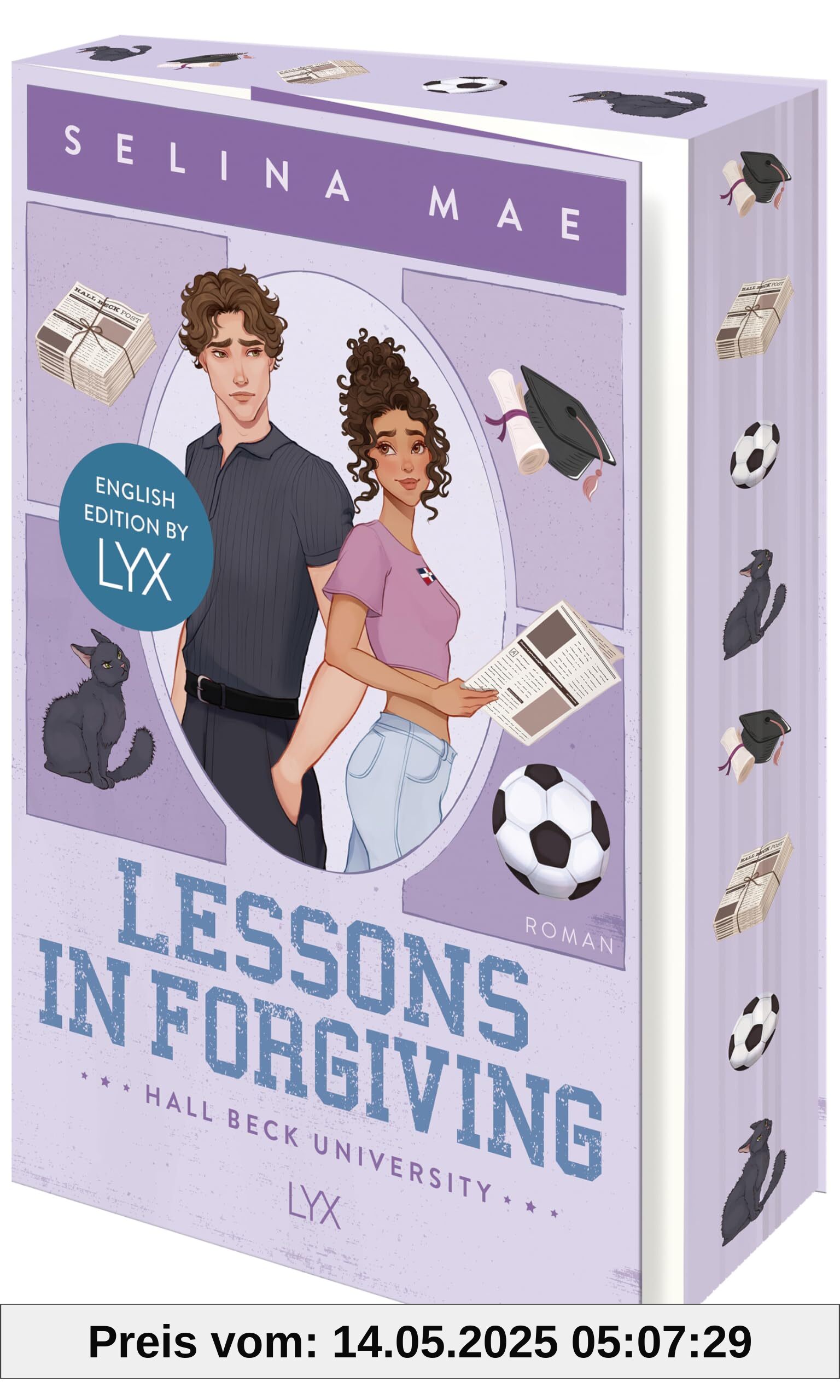 Lessons in Forgiving: English Edition by LYX: von WATTPAD-Superstar Selina Mae (Hall Beck University: English Edition by LYX, Band 2)