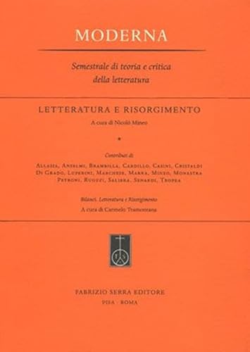 Letteratura e Risorgimento (Moderna) von Moderna