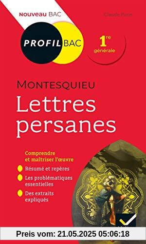 Lettres persanes, Montesquieu : Bac 1ère générale