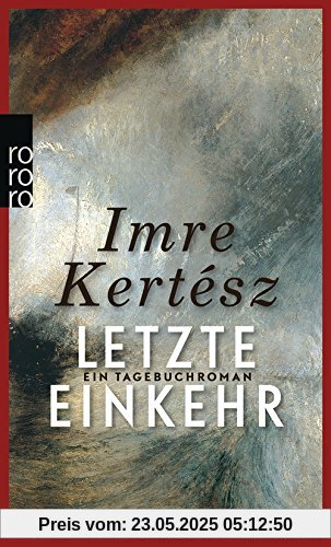 Letzte Einkehr: Ein Tagebuchroman