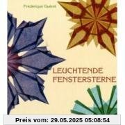 Leuchtende Fenstersterne: Transparente aus Seidenpapier