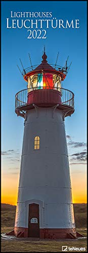 Leuchttürme 2022 - Foto-Kalender 34x98: Lighthouses von teNeues Calendar & Statio