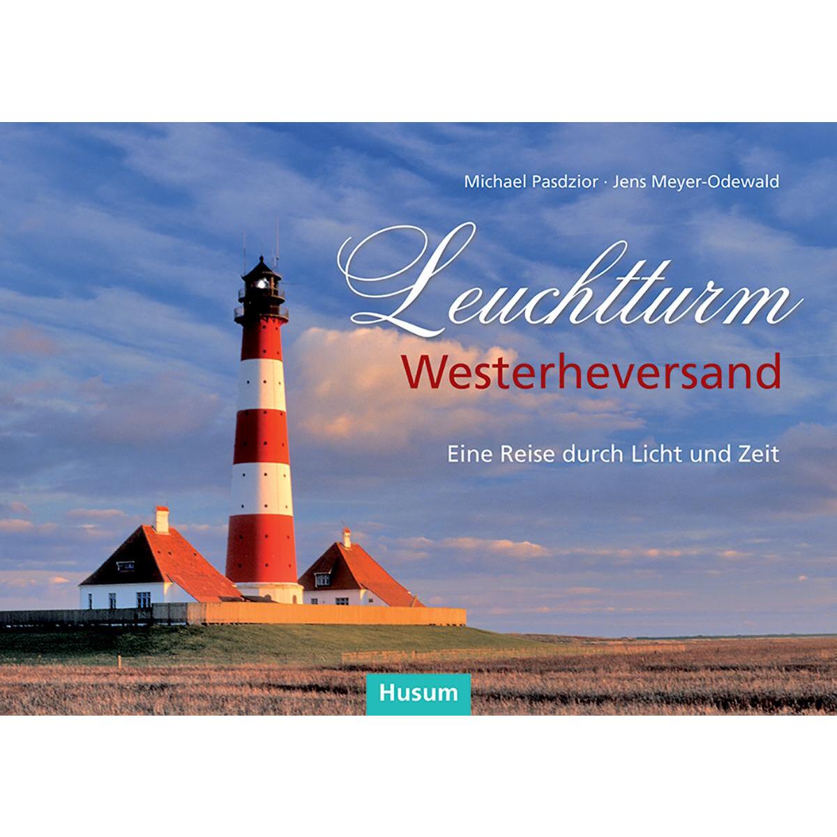 Leuchtturm Westerheversand von Husum Druck