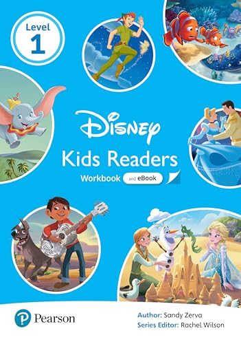 Level 1: Disney Kids Readers Workbook with eBook and Online Resources (Pearson English Kids Readers) von Pearson Education Limited