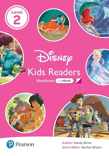 Level 2: Disney Kids Readers Workbook with eBook and Online Resources (Pearson English Kids Readers) von Pearson Education Limited