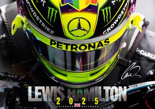 Lewis Hamilton Kalender 2025 von Red ML Rock Publishing