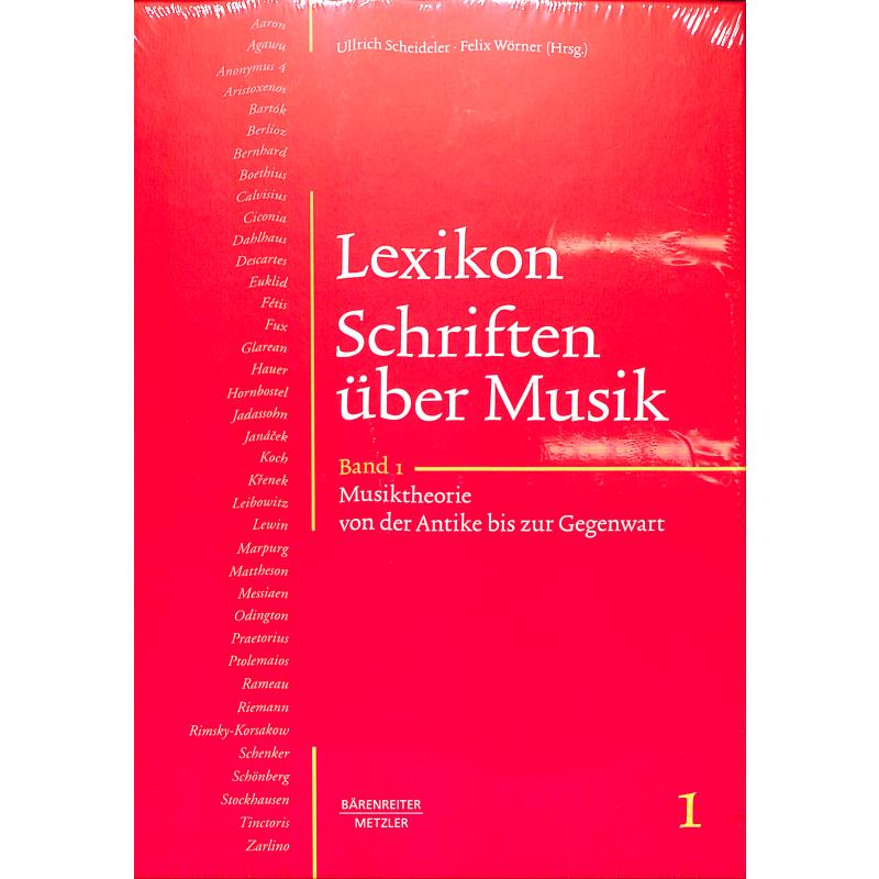 Lexikon Schriften über Musik 1