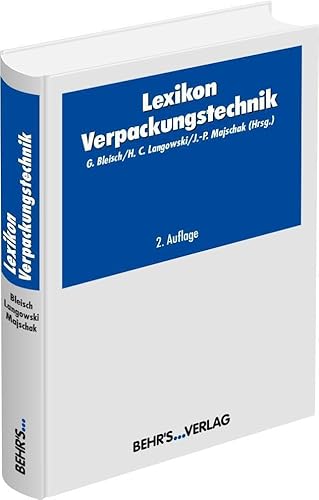 Lexikon Verpackungstechnik von Behr's Verlag